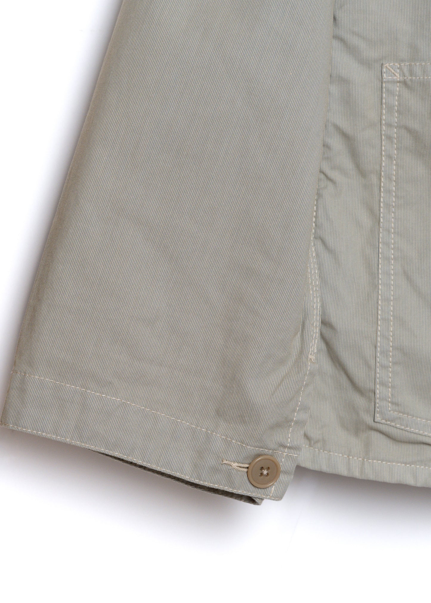 LES HALLES coverall /  cotton cordlane  [KHAKI]