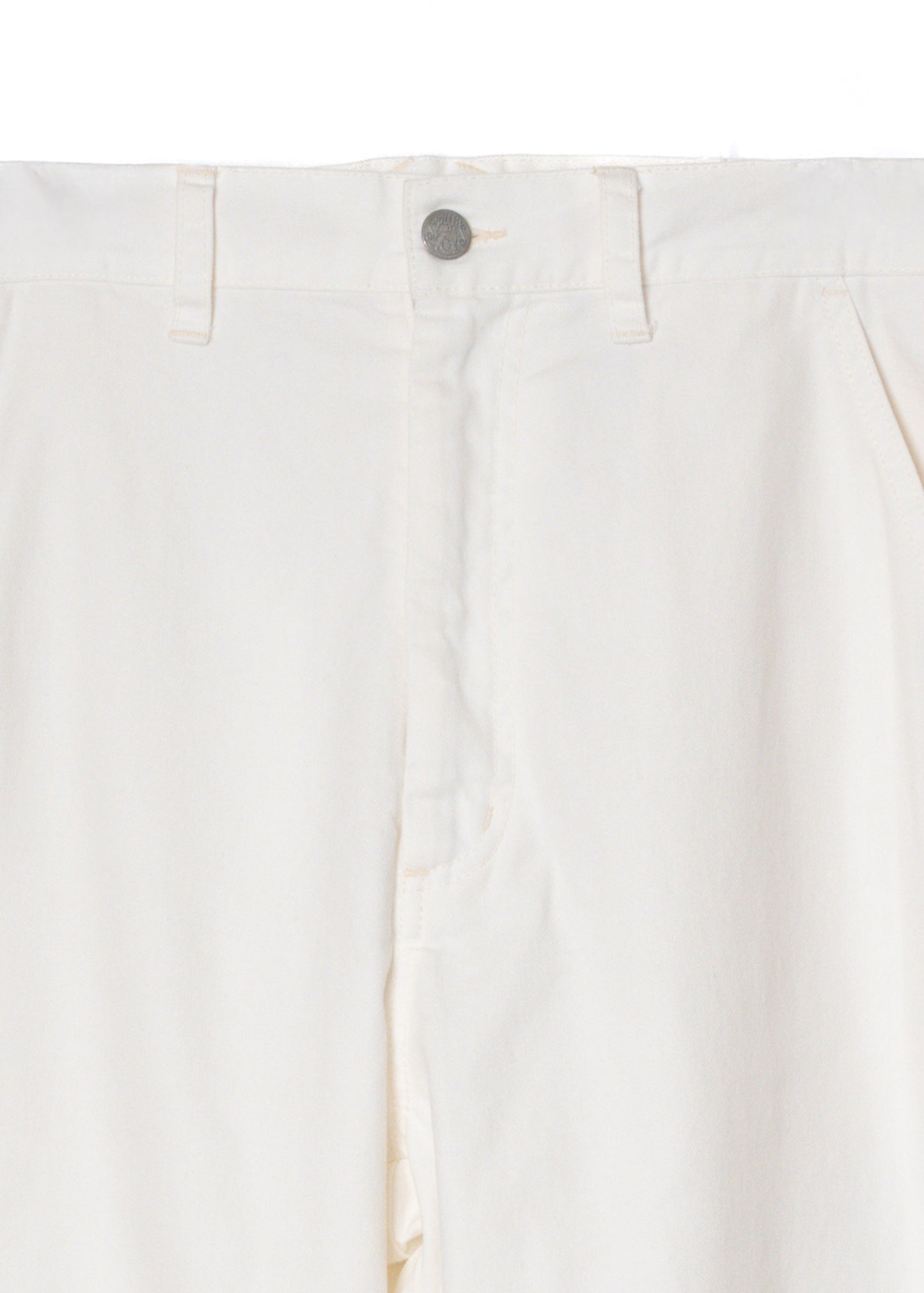"LES HALLES" painter / 10oz color denim [WHITE DENIM]