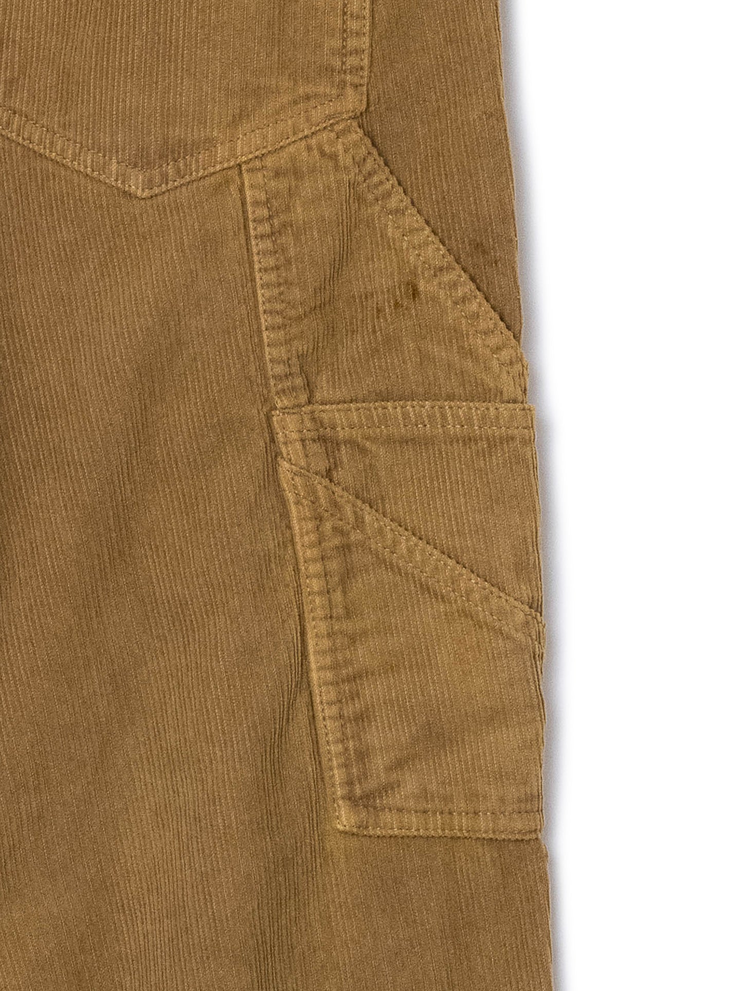 "LES HALLES" painter / uneven cord  [MOCHA]