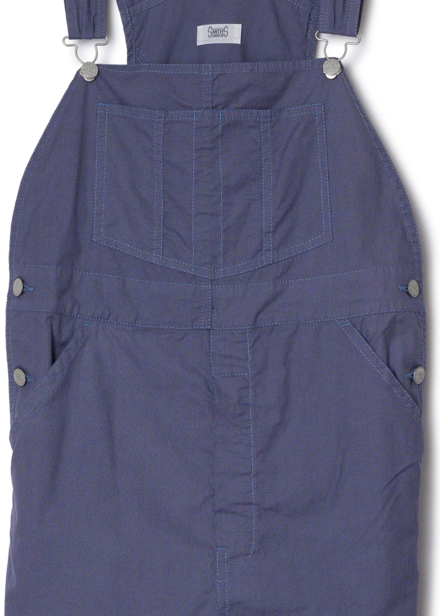 "LES HALLES" flare overall / cotton cordlane [NAVY]