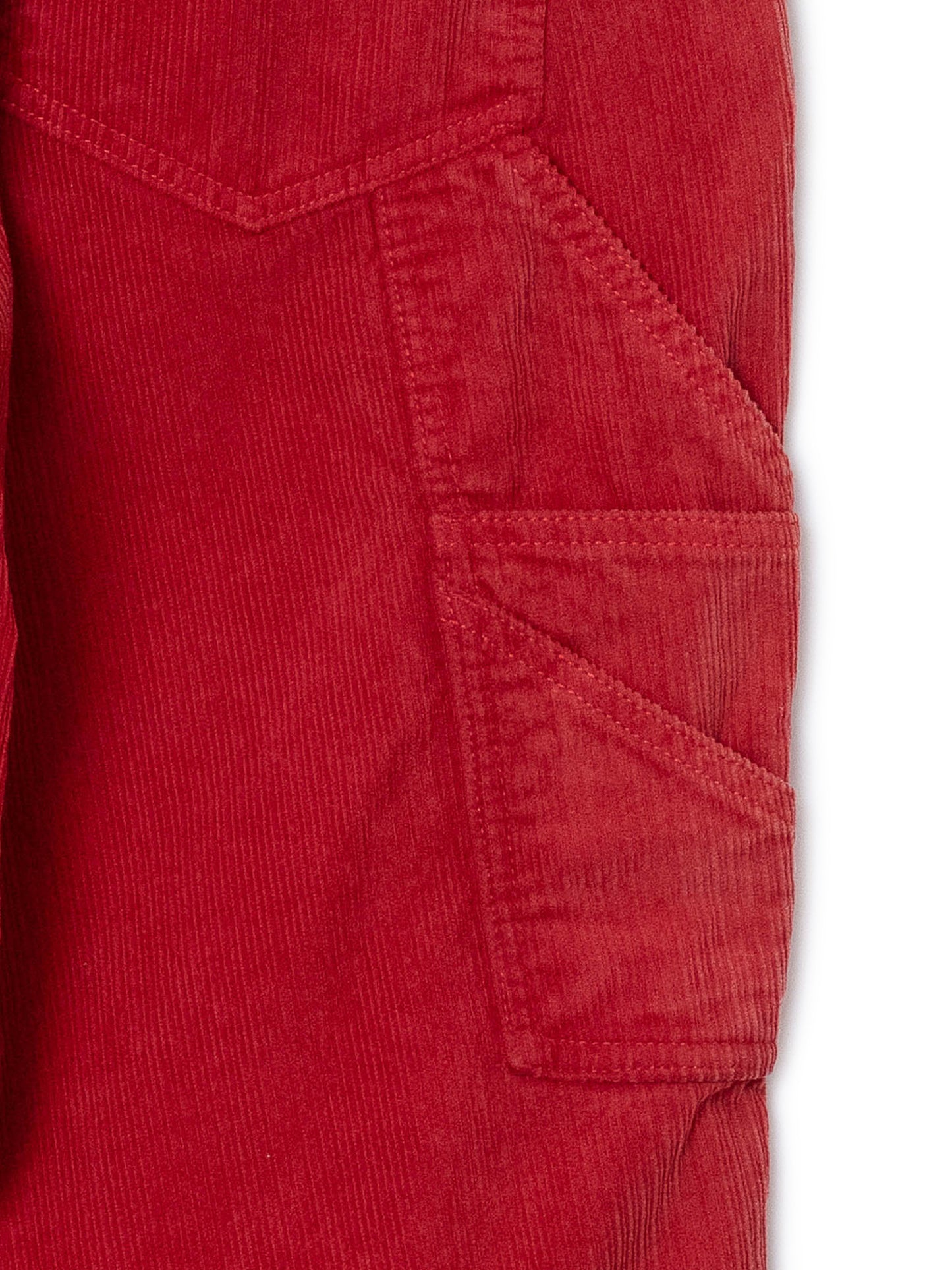 "LES HALLES" painter / uneven cord  [RED]