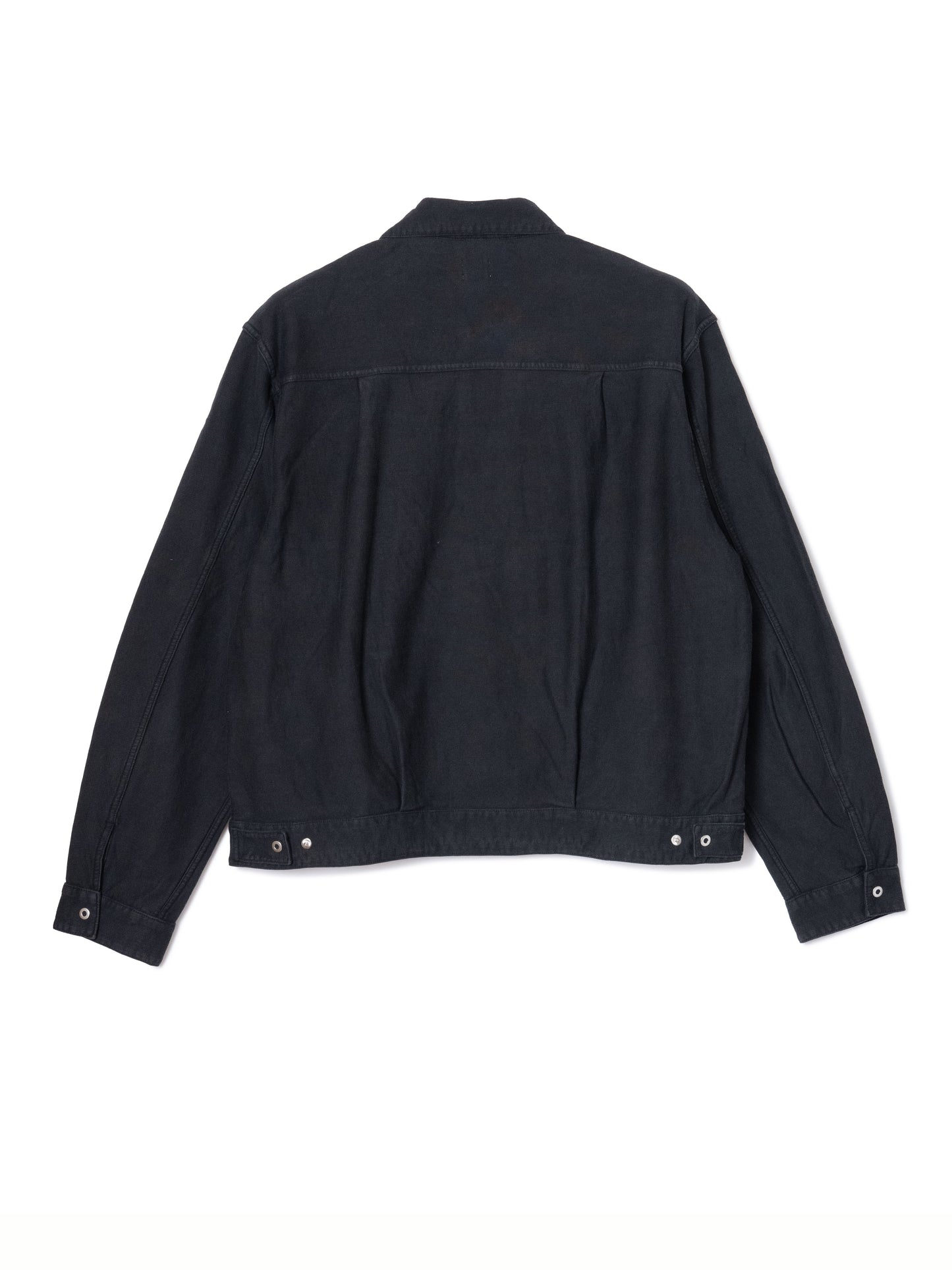 "LES HALLES" truck sweat / cotton vintage terry  [CHARCOAL]