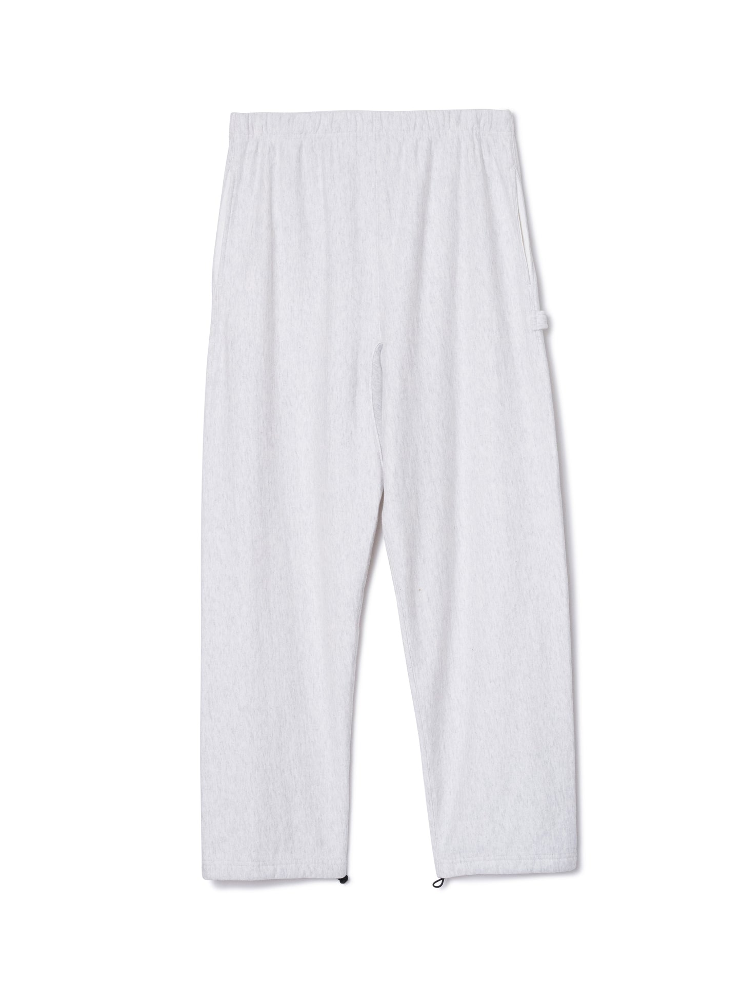 "LES HALLES" truck jersey pants / cotton vintage terry  [GREY HEATHER]