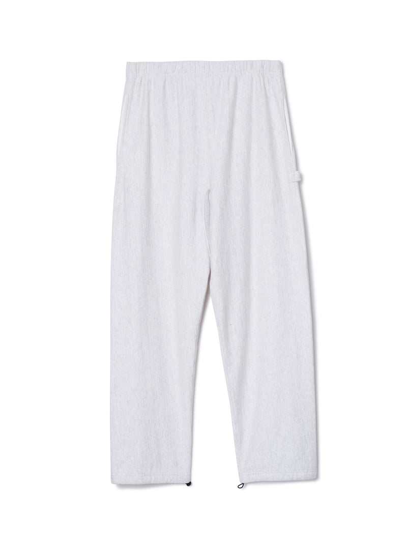 "LES HALLES" truck jersey pants / cotton vintage terry  [GREY HEATHER]