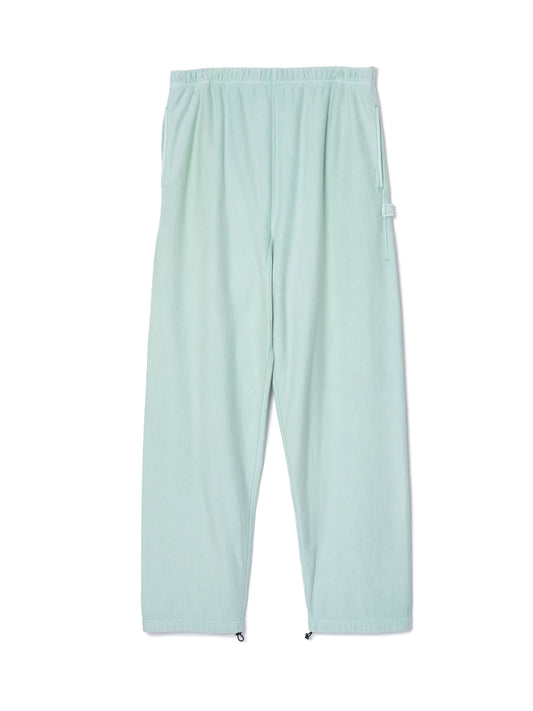 "LES HALLES" truck jersey pants / cotton vintage terry  [EMELARD]