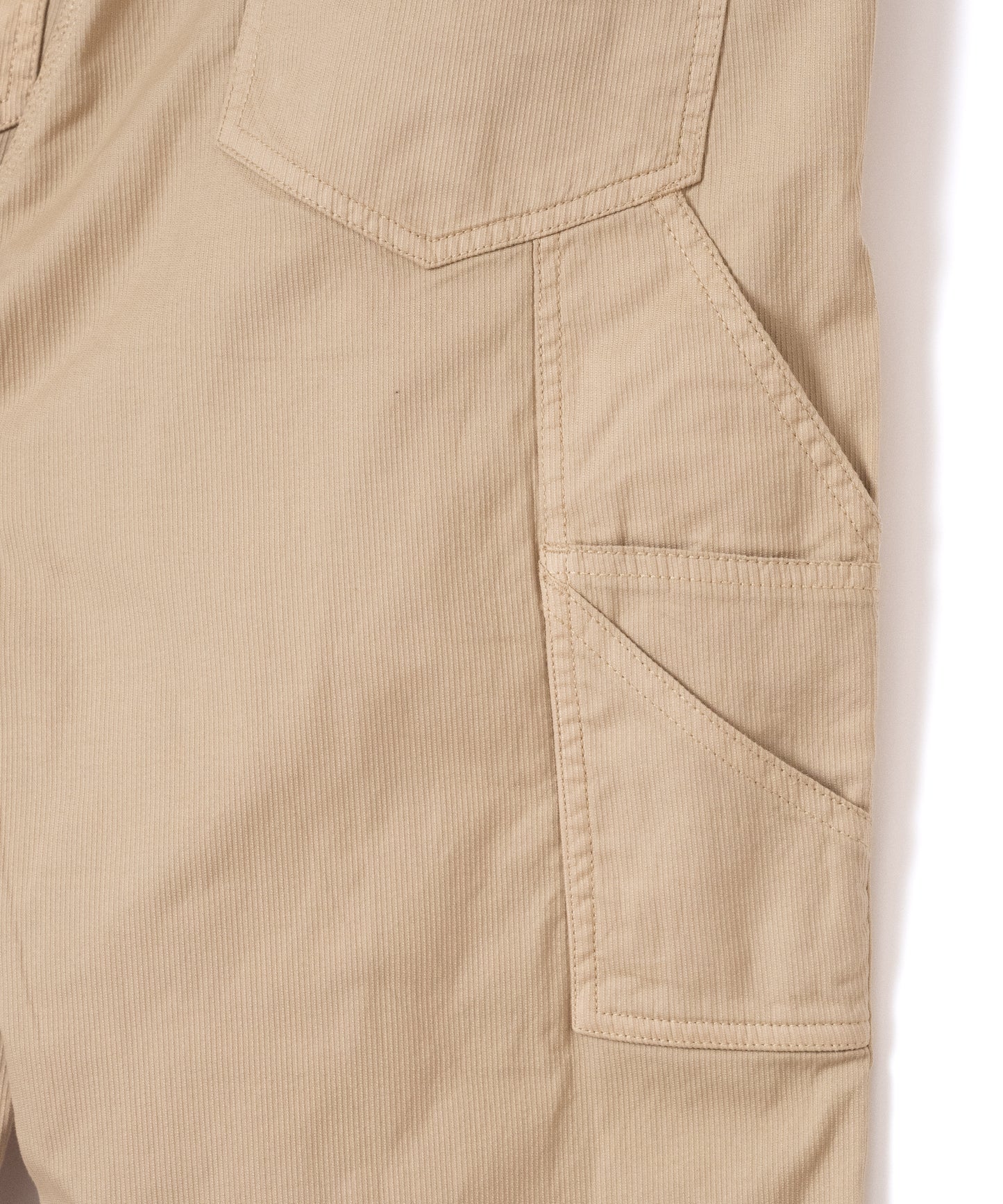 "LES HALLES" painter / cotton cordlane  [BEIGE]