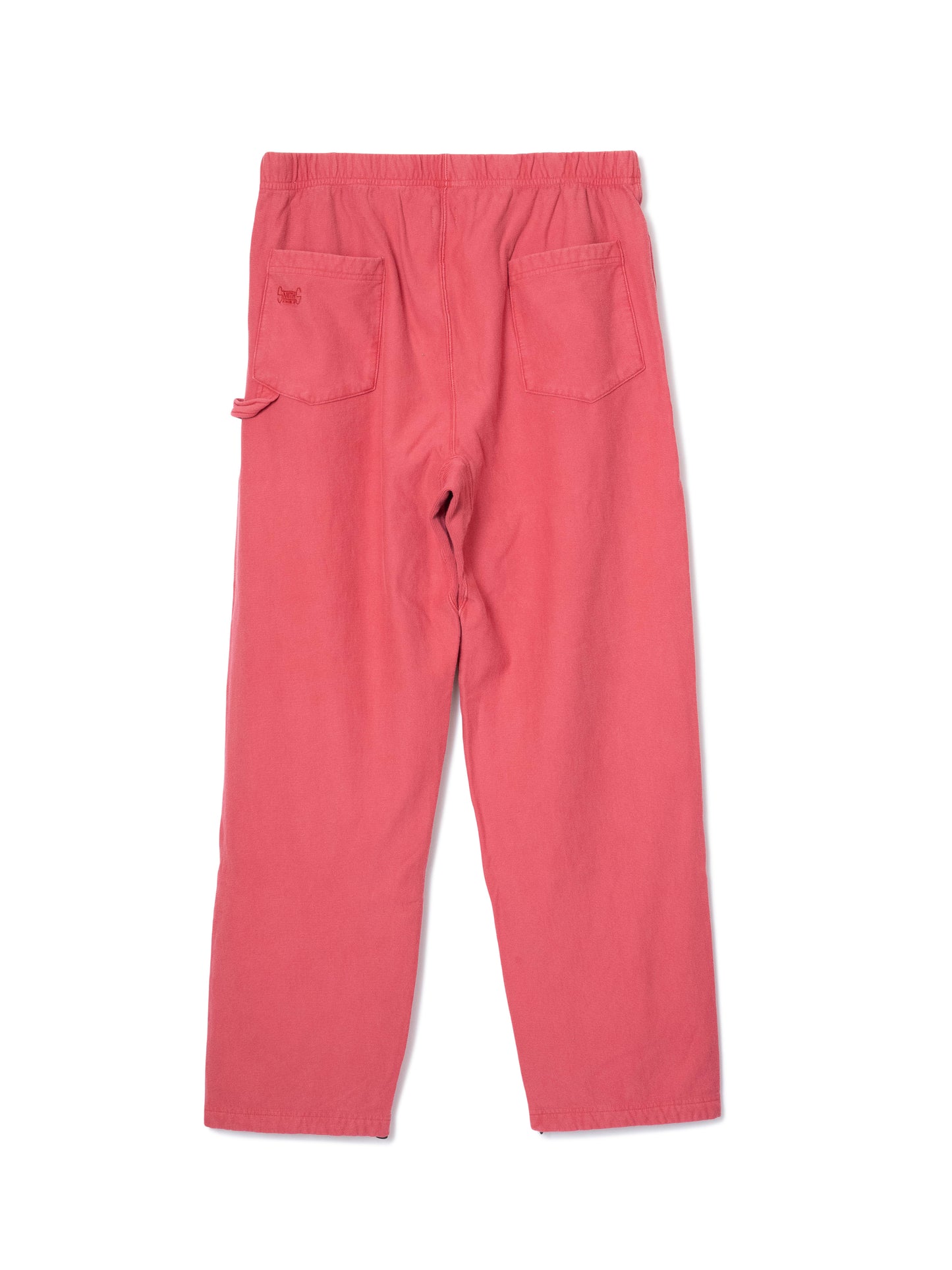 "LES HALLES" truck jersey pants / cotton vintage terry  [RED]