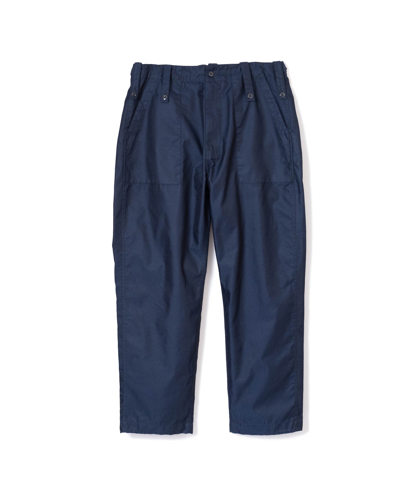 "PORTBELLO" UK baker / irridescent T/C twill [NAVY]