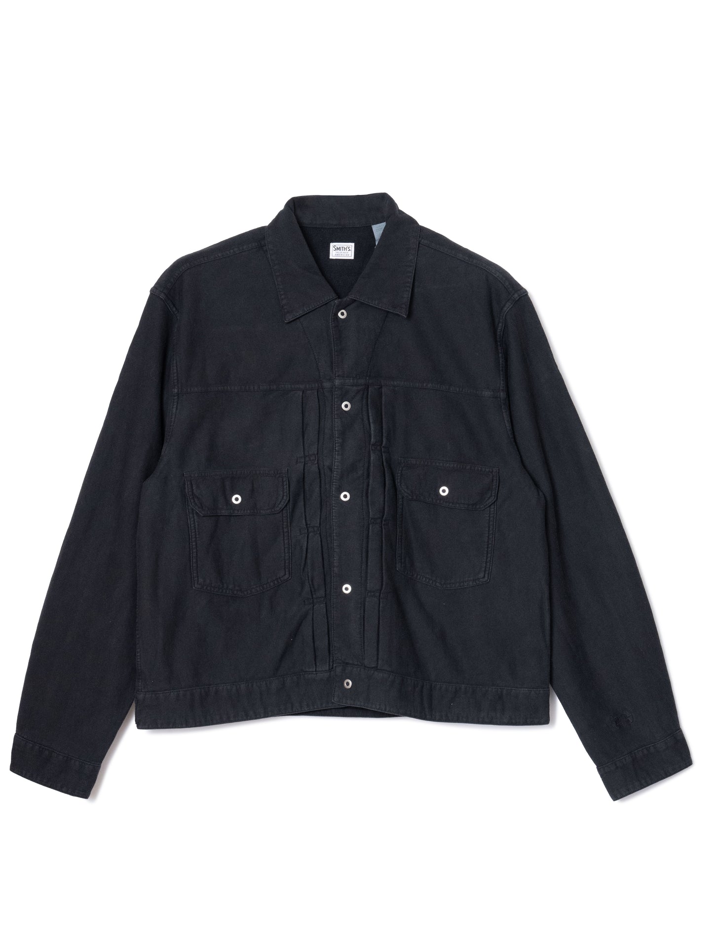 "LES HALLES" truck sweat / cotton vintage terry  [CHARCOAL]