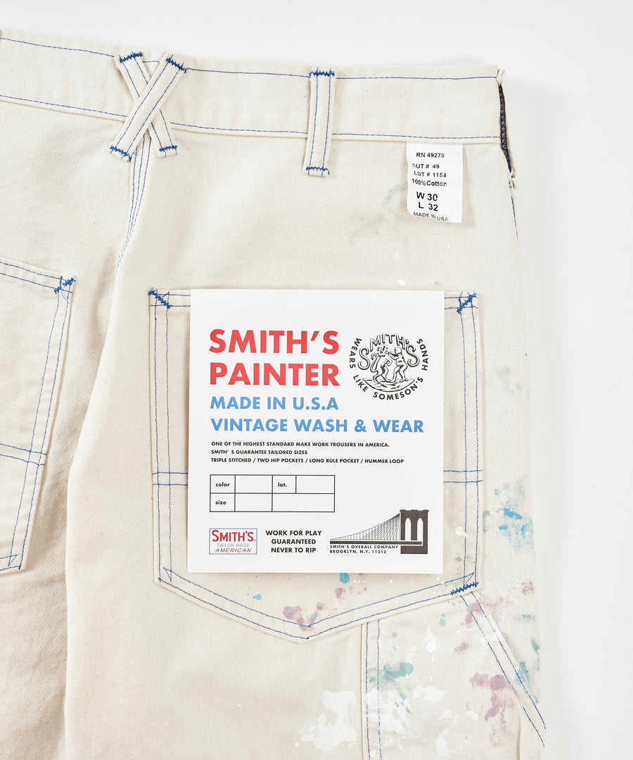 CHARIE PANTS THE ORIGINAL / VINTAGE WASH w PAINT / FADE NATURAL