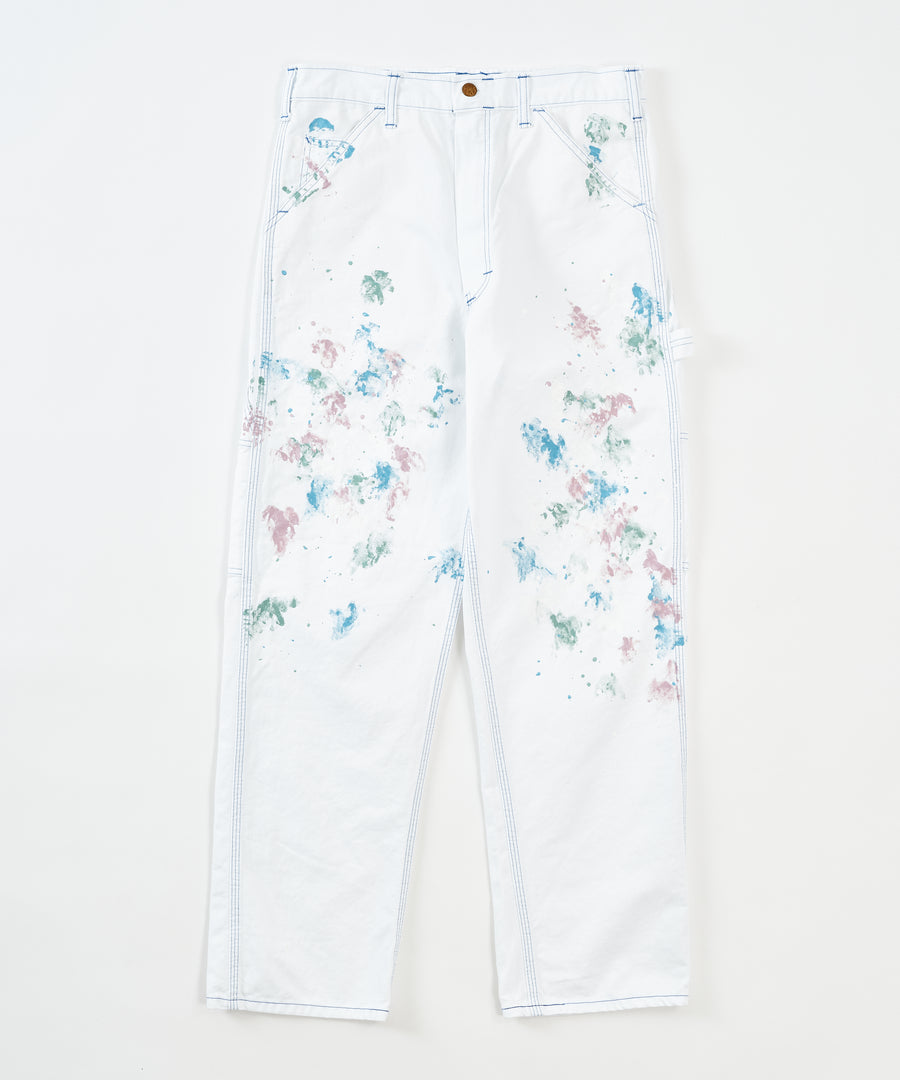 CHARIE PANTS THE ORIGINAL / VINTAGE WASH w PAINT / WHITE PAINT