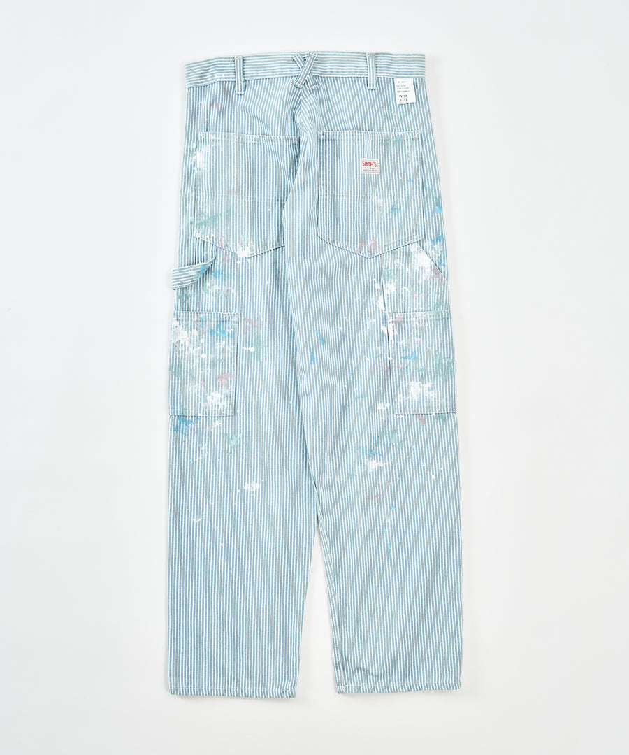 CHARIE PANTS THE ORIGINAL / VINTAGE WASH w PAINT / FADE HICKORY