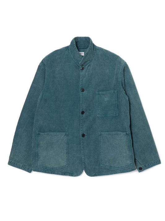 "LES HALLES" jacket /  uneven cord  [JADE]