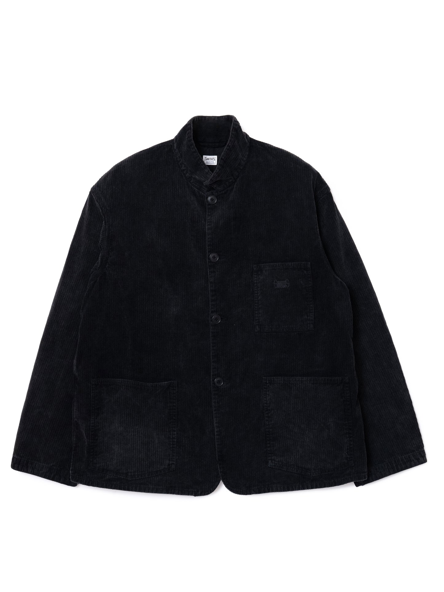 "LES HALLES" jacket / uneven cord  [NOIR]