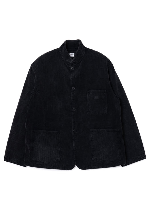 "LES HALLES" jacket / uneven cord  [NOIR]