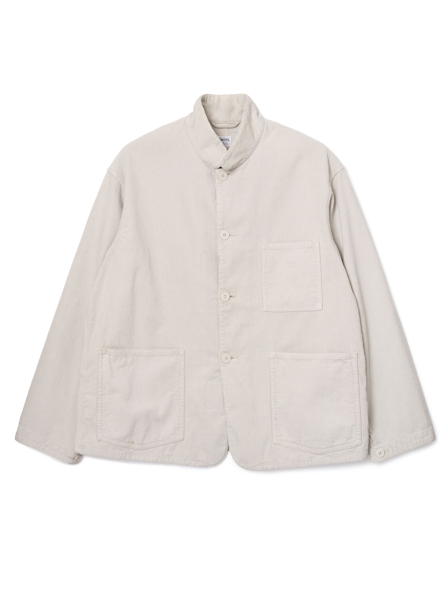 "LES HALLES" jacket /  uneven cord  [STONE]