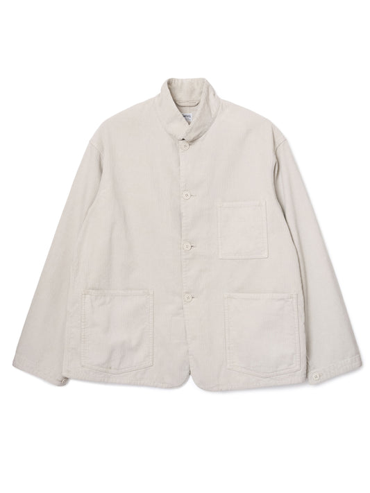 "LES HALLES" jacket /  uneven cord  [STONE]