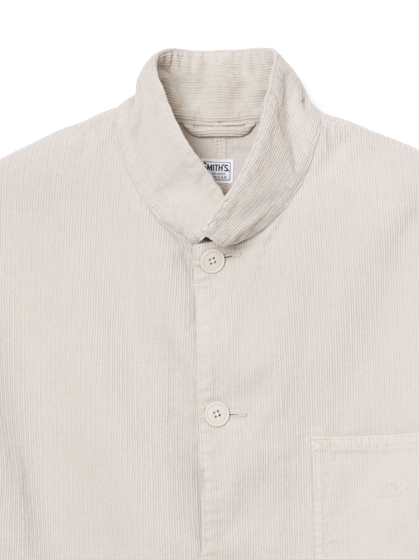"LES HALLES" jacket /  uneven cord  [STONE]