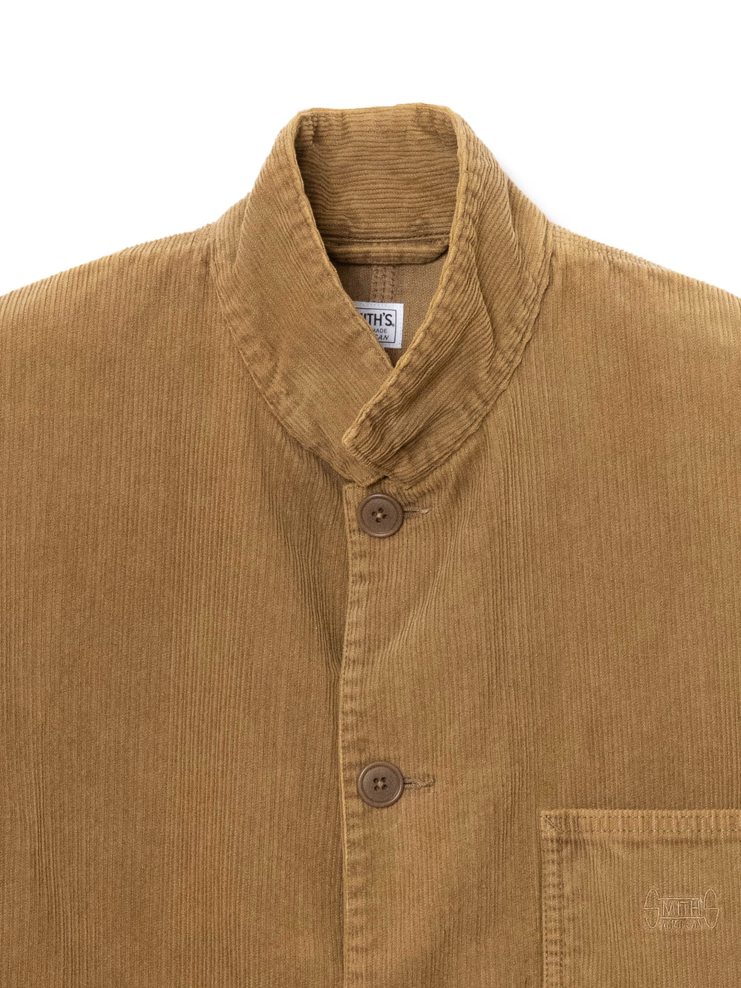 "LES HALLES" jacket /  uneven cord  [MOCHA]