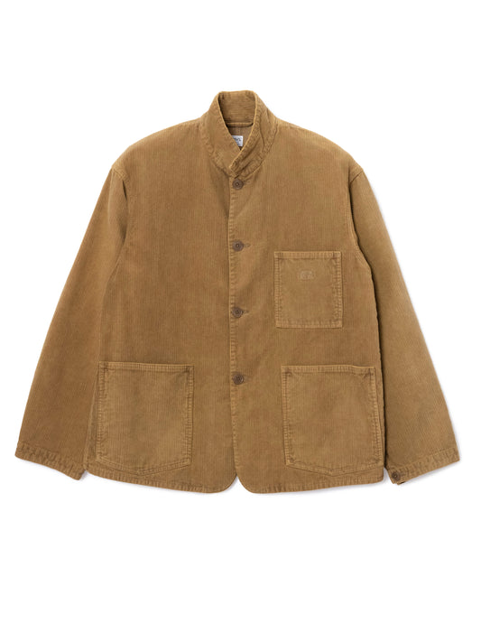 "LES HALLES" jacket /  uneven cord  [MOCHA]