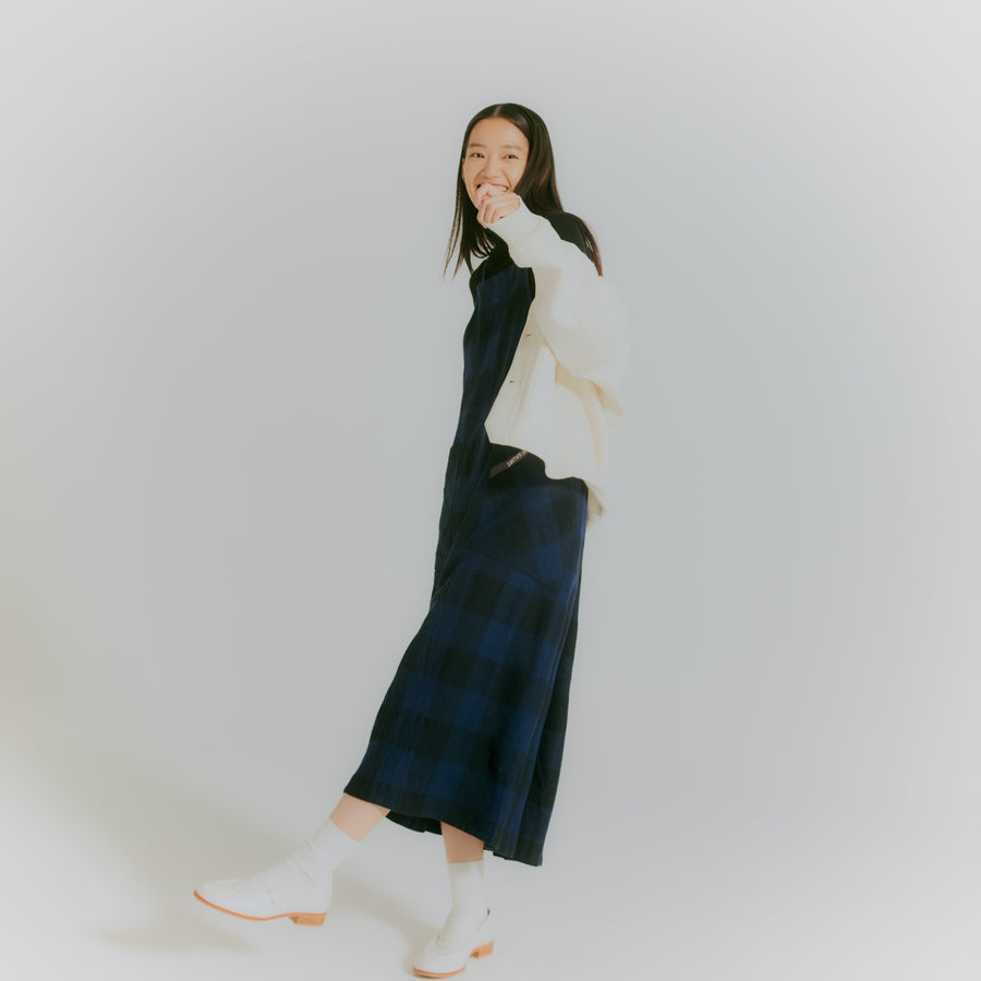 PAULETTE JUMPER DRESS Wool/Nylon【SMITH'S AMERICAN】