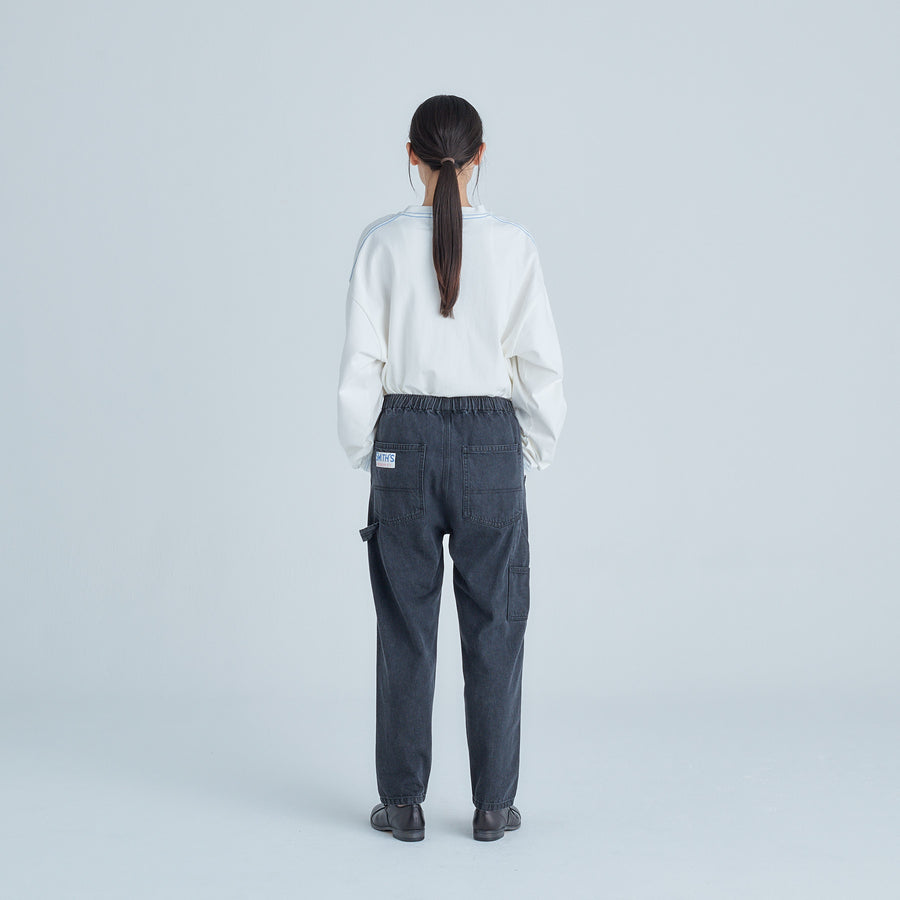 LOAFER PANTS DENIM