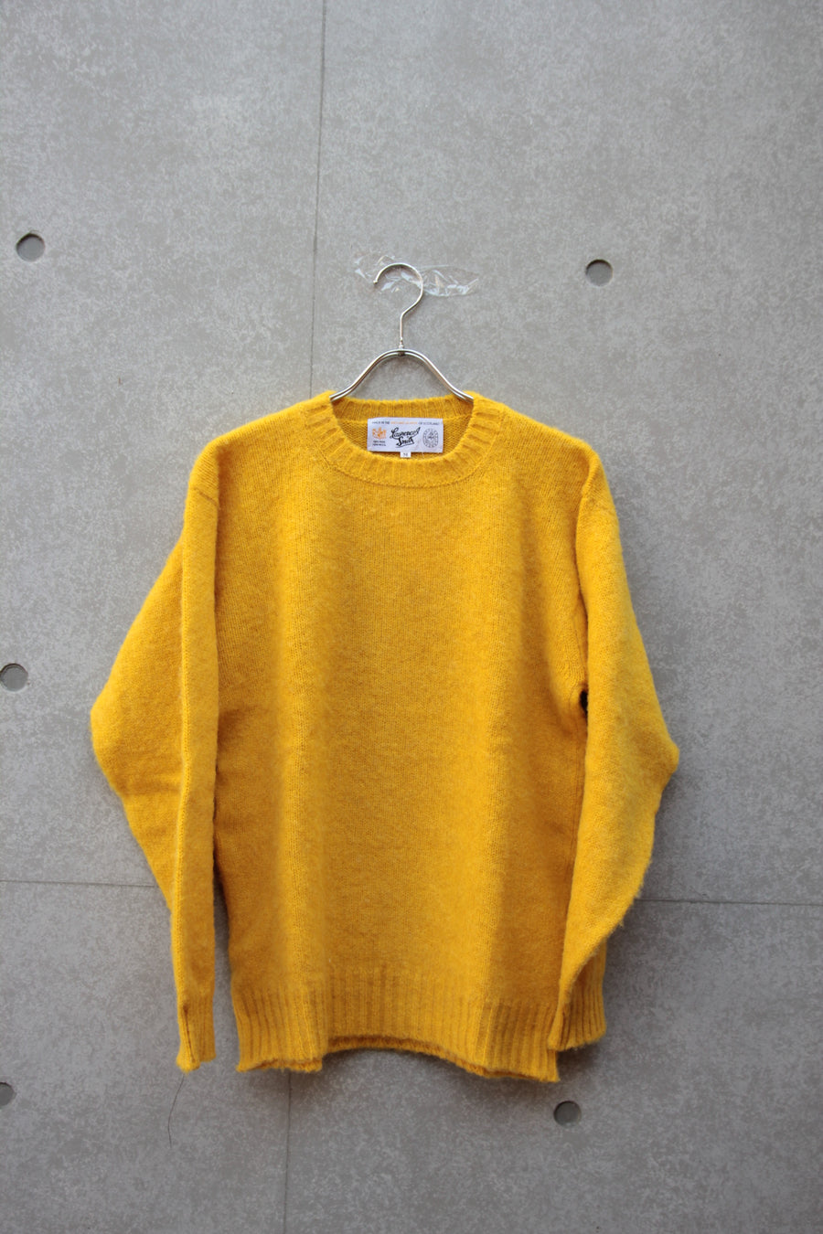 SIDE SEAM CREWNWCK LS SWEATER ~LAURENCE J SMITH~