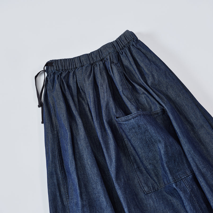 2 patch gathered skirt *Womens
